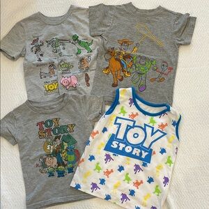 Toy Story Graphic T-Shirts and Tank Top Set